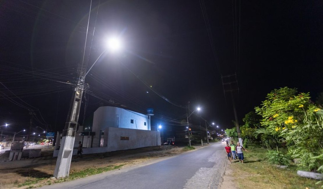 Iluminação em LED melhora qualidade de vida de moradores do Loteamento Durville