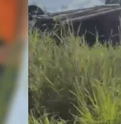 Homem morre após carro bater em outro veículo e capotar na BR-316, em Maribondo