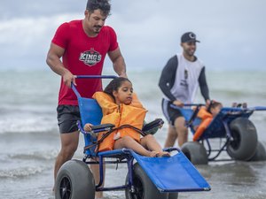 Praia Acessível fará parte da programação do Luau Massayó