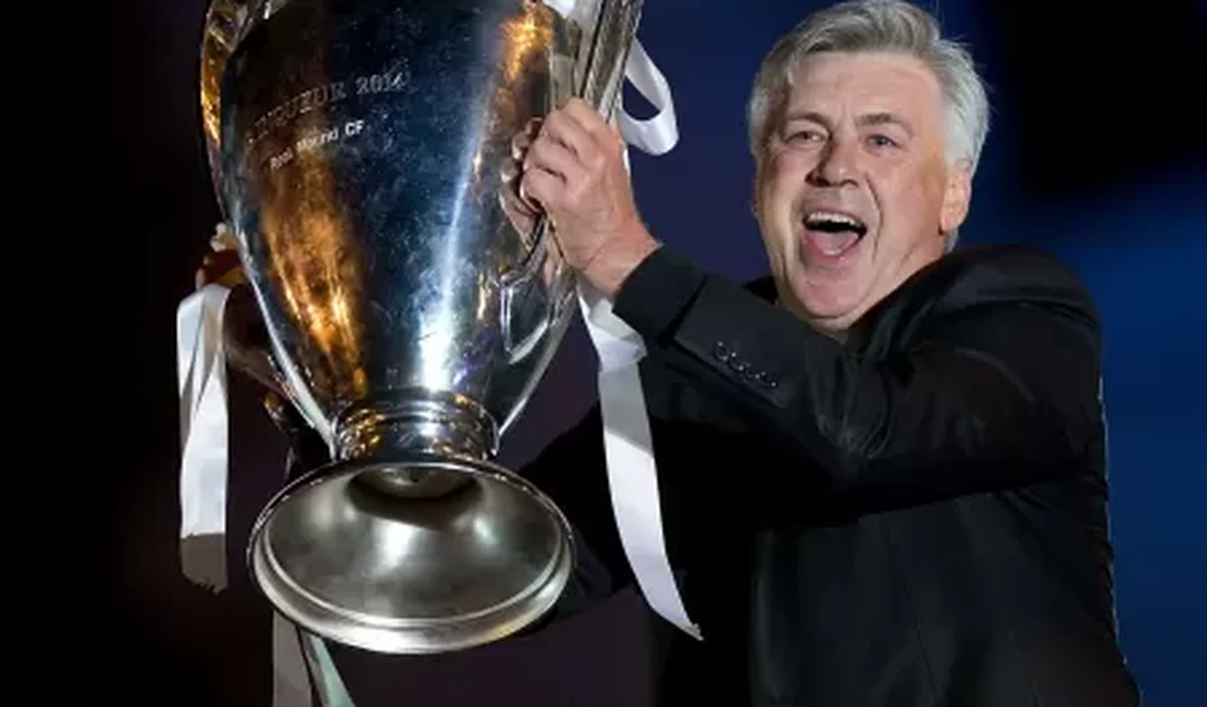 Ministério Público da Espanha pede prisão de Carlo Ancelotti, técnico do Real Madrid