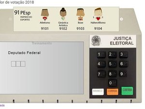 Eleitor já pode simular votação na urna eletrônica no site do TSE