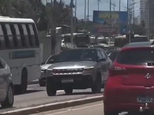 Carnaval causa engarrafamento em rodovias de Maceió e Marechal Deodoro