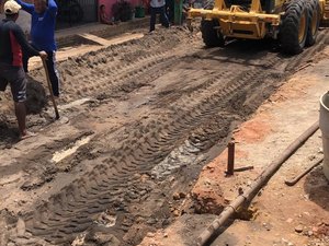 Obras de pavimentação de ruas de São Bento são iniciadas