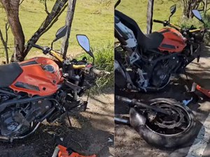 Suspeito de assaltar adolescentes sofre acidente durante fuga em Girau