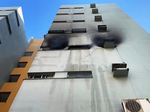 Jardim Vaticano: Defesa Civil interdita parte de prédio atingido por incêndio