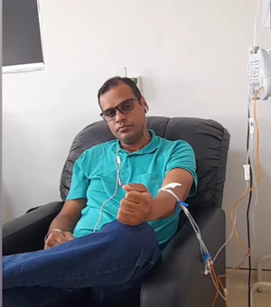 Palmeira: Homem com câncer agressivo necessita de ajuda urgentemente para custear tratamento