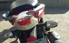 Motocicleta sequestrada foi apreendida