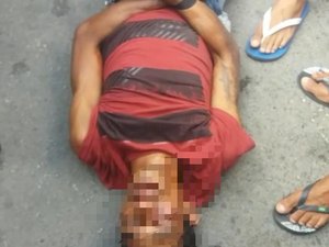 Após cometer crime suspeito é agredido pela população