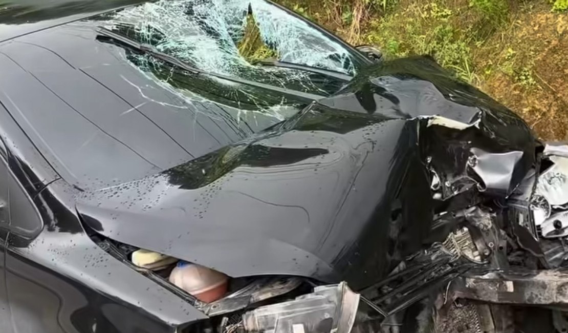 Homem morre após acidente na AL-101 Norte na Barra de Santo Antônio