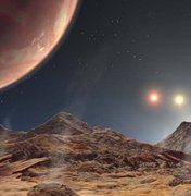 Planeta recém-descoberto KELT-4Ab tem três sóis