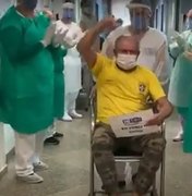 [Vídeo] Curados de Covid-19, nove pacientes recebem alta do HEA em Arapiraca